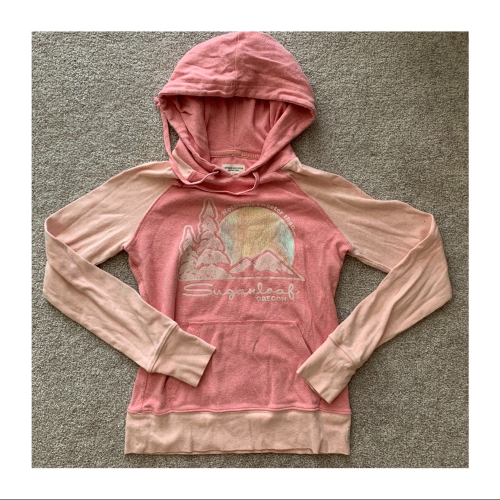 Lightweight Pink Hoodie